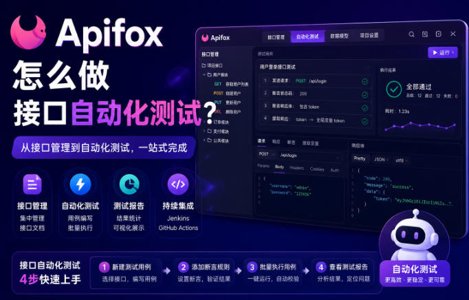 Apifox怎么做接口自动化测试