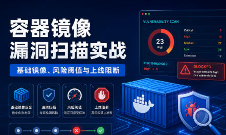 容器镜像漏洞扫描实战