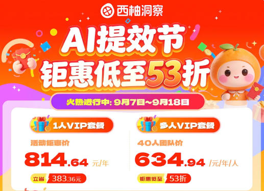 新购、增购和续费低至53折