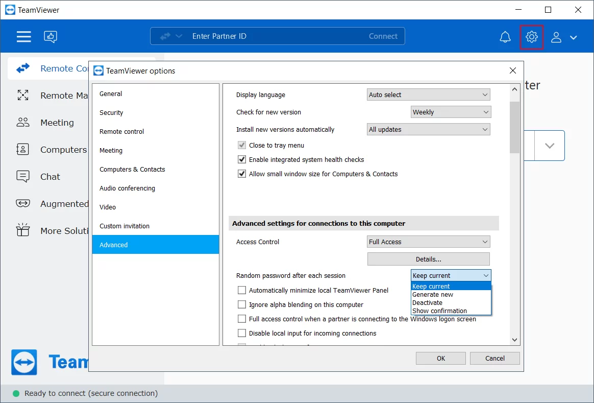 TeamViewer密码远控