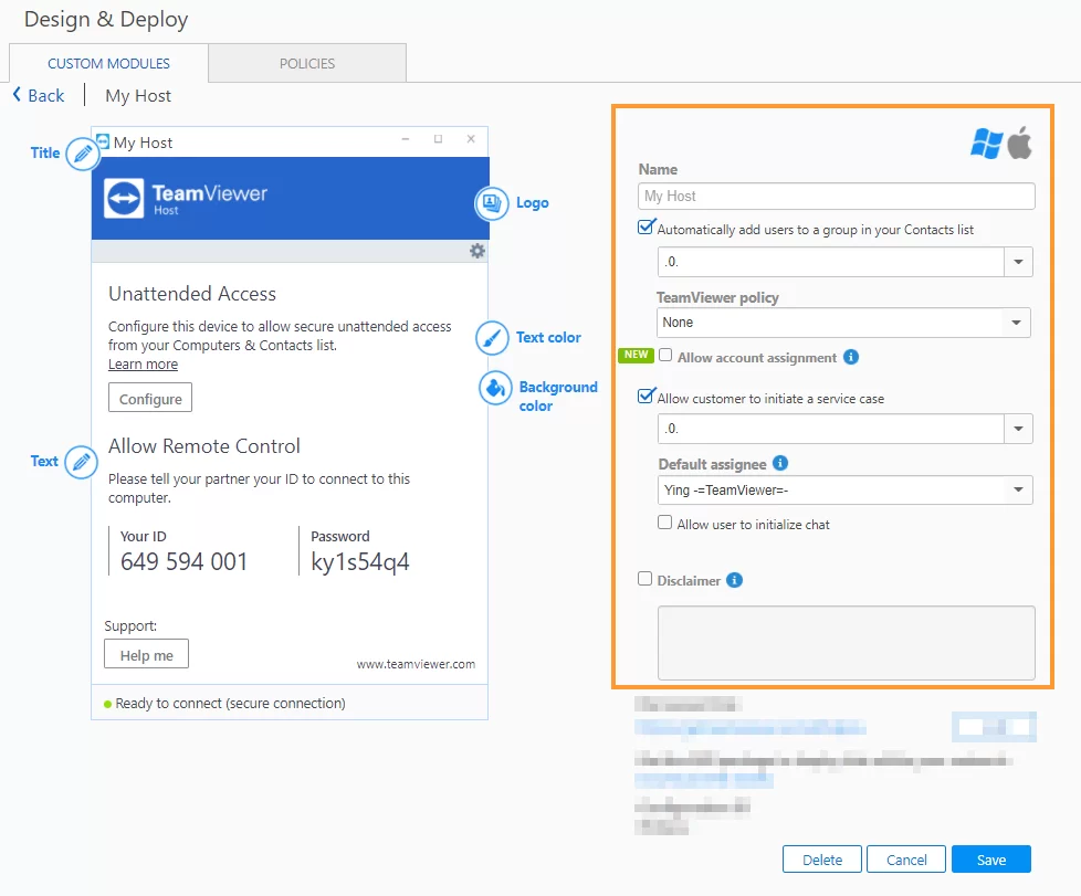 TeamViewer主机安装配置