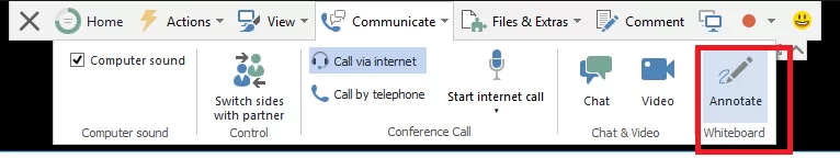 TeamViewer白板功能