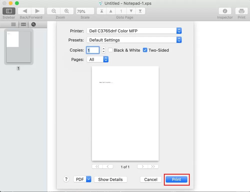 TeamViewer远程打印
