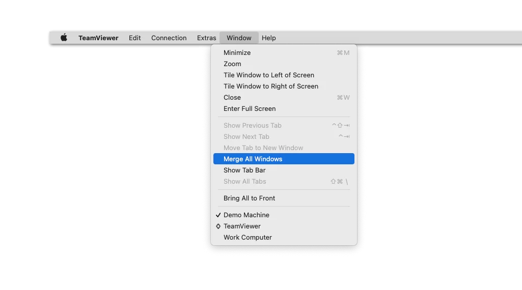TeamViewer多屏支持