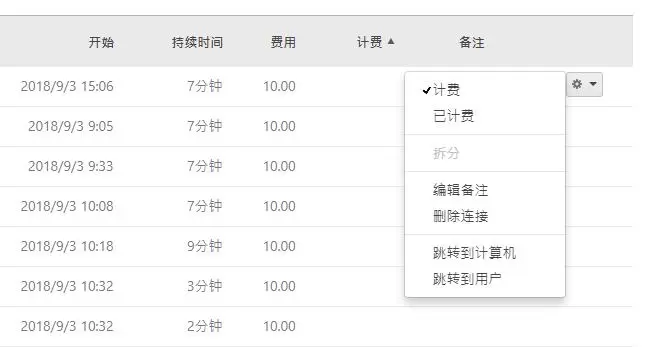 TeamViewer计费标准