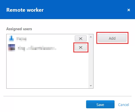 TeamViewer remoteworker