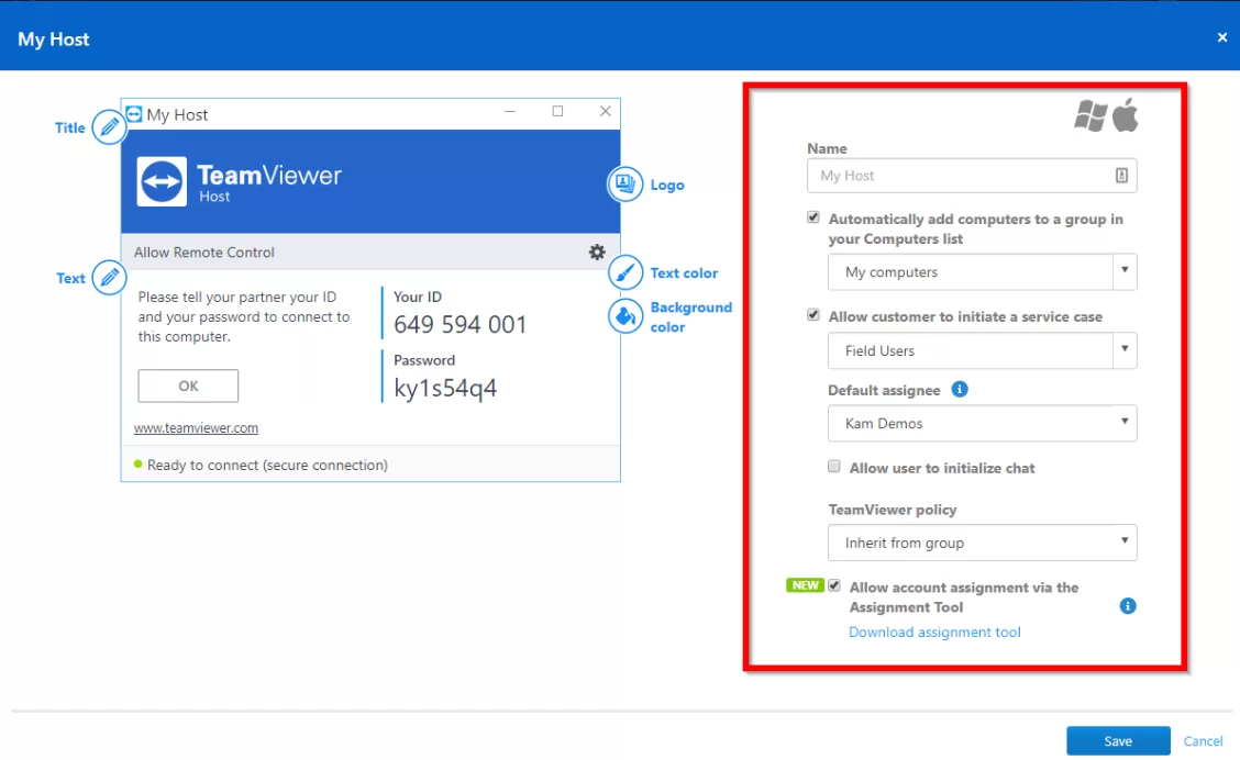 TeamViewer Intune配置
