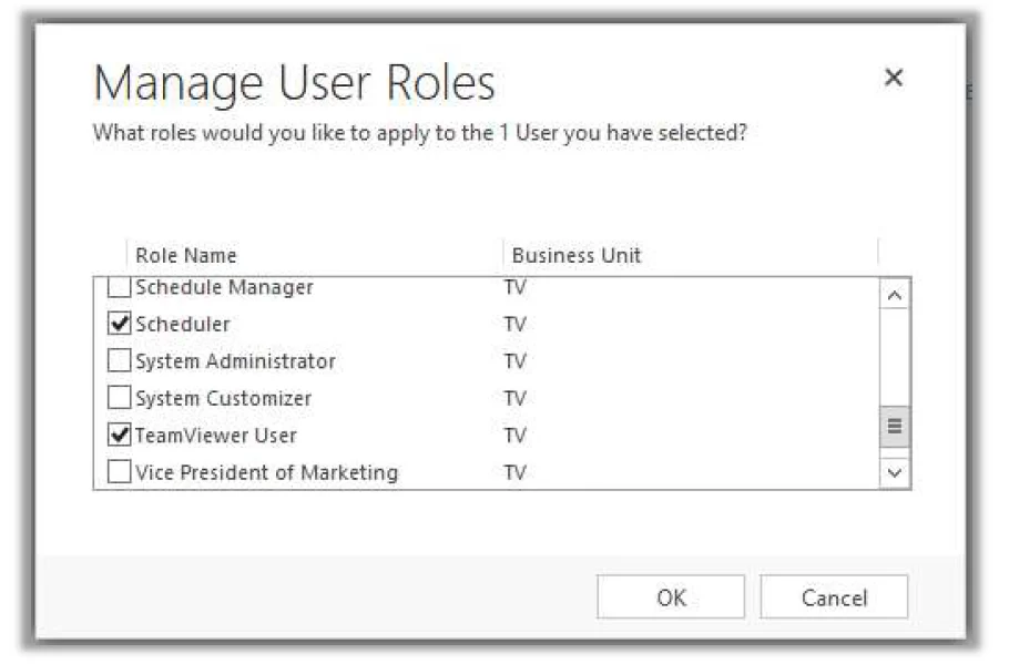TeamViewer Dynamics集成