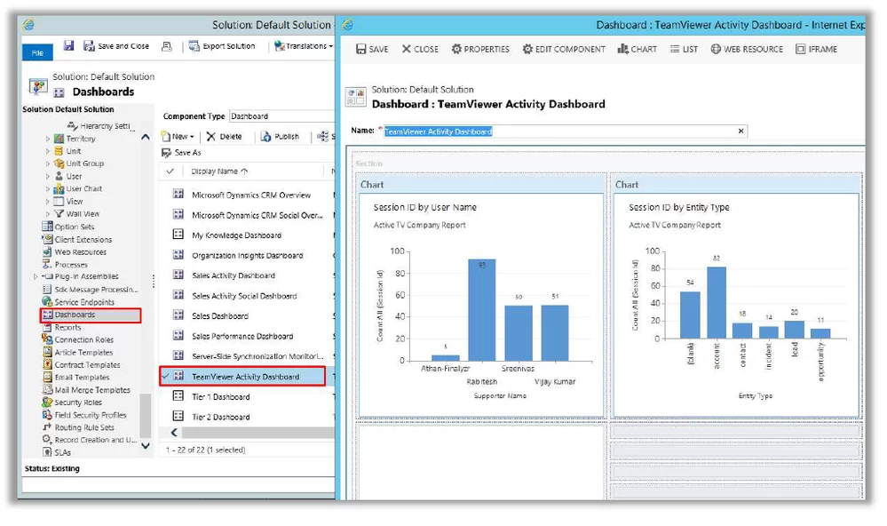 TeamViewer Dynamics集成