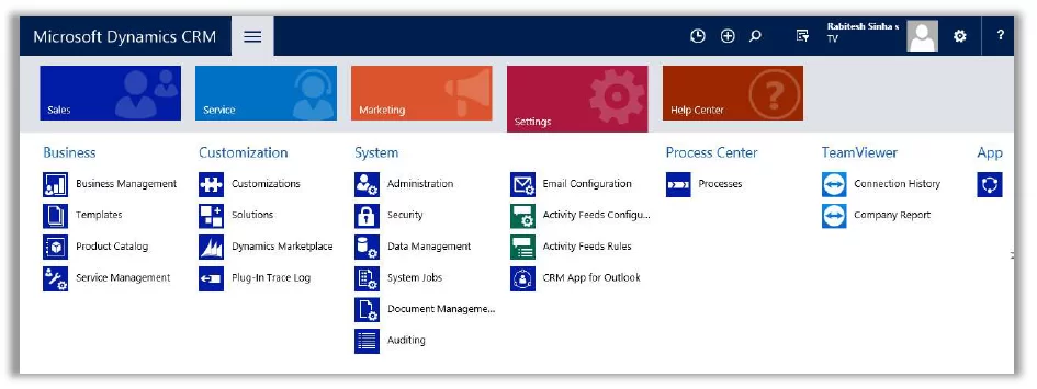TeamViewer Dynamics集成