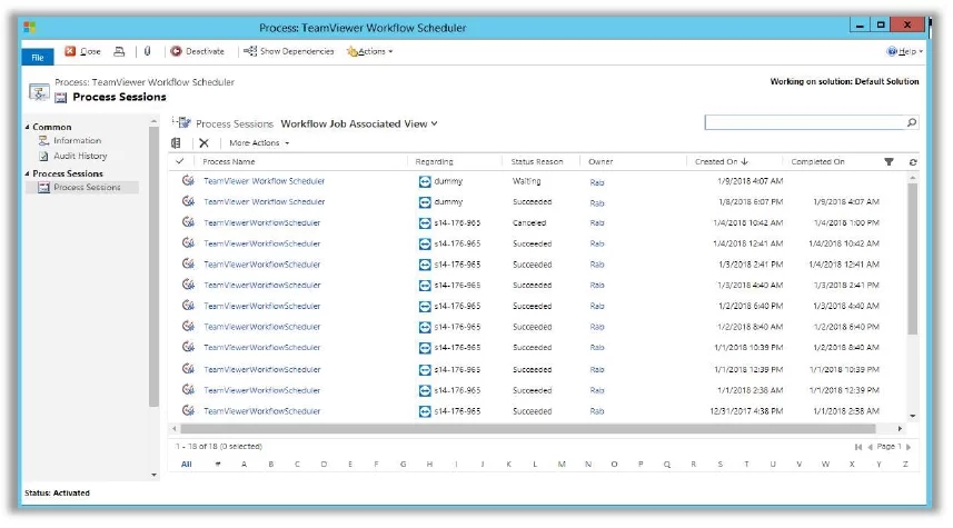 TeamViewer Dynamics集成