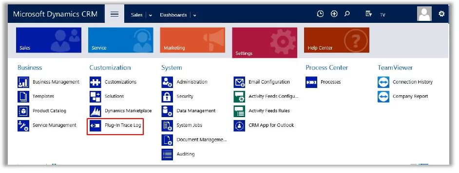 TeamViewer Dynamics集成