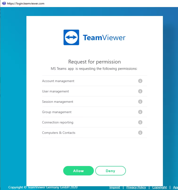 TeamViewer Teams使用