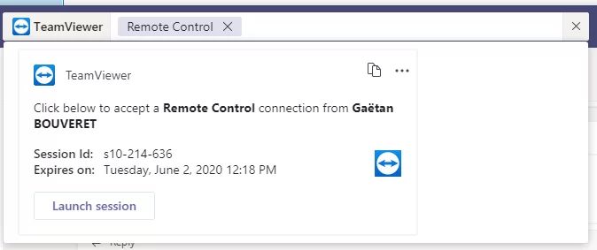 TeamViewer Teams使用