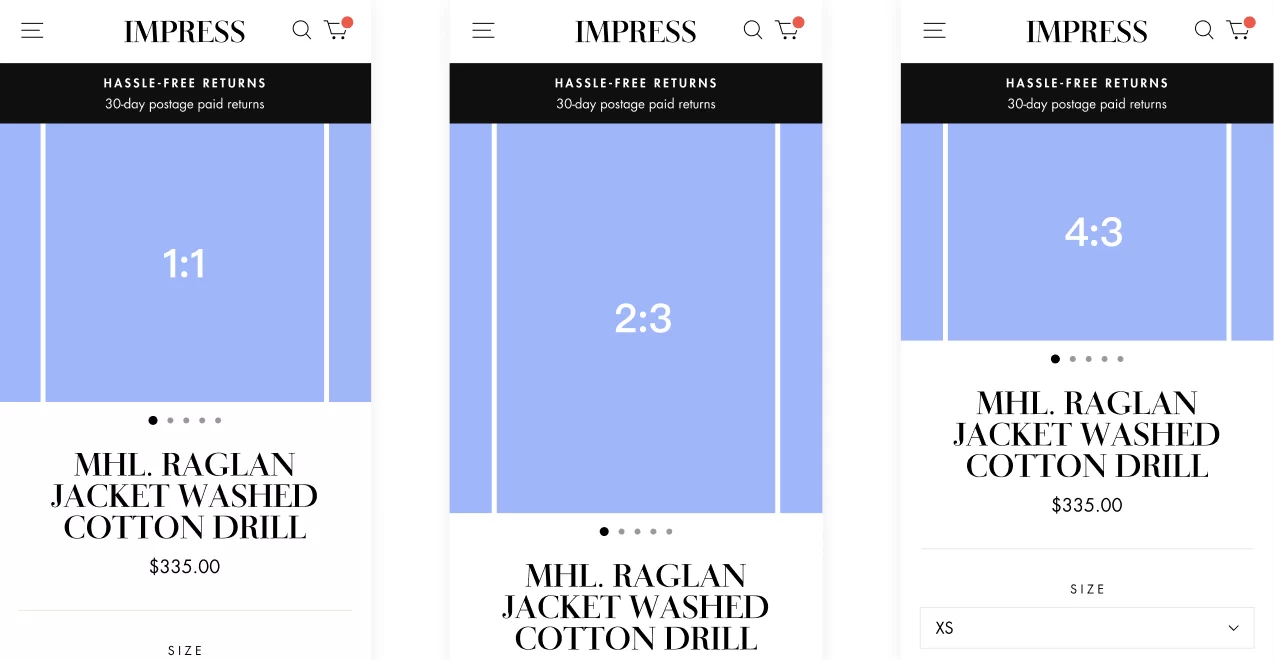 SHOPLINE图片尺寸建议