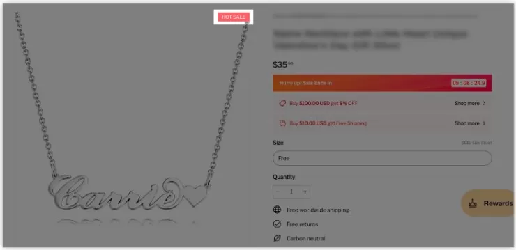 SHOPLINE商品促销标签