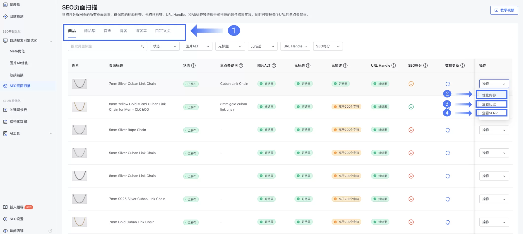 SHOPLINE EasyRank SEO