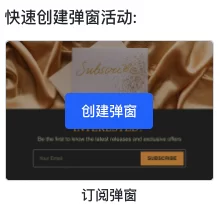 SHOPLINE弹窗推广