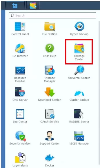 通过DSM6安装RustDesk