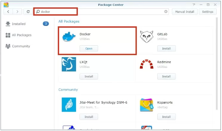 通过DSM6安装RustDesk